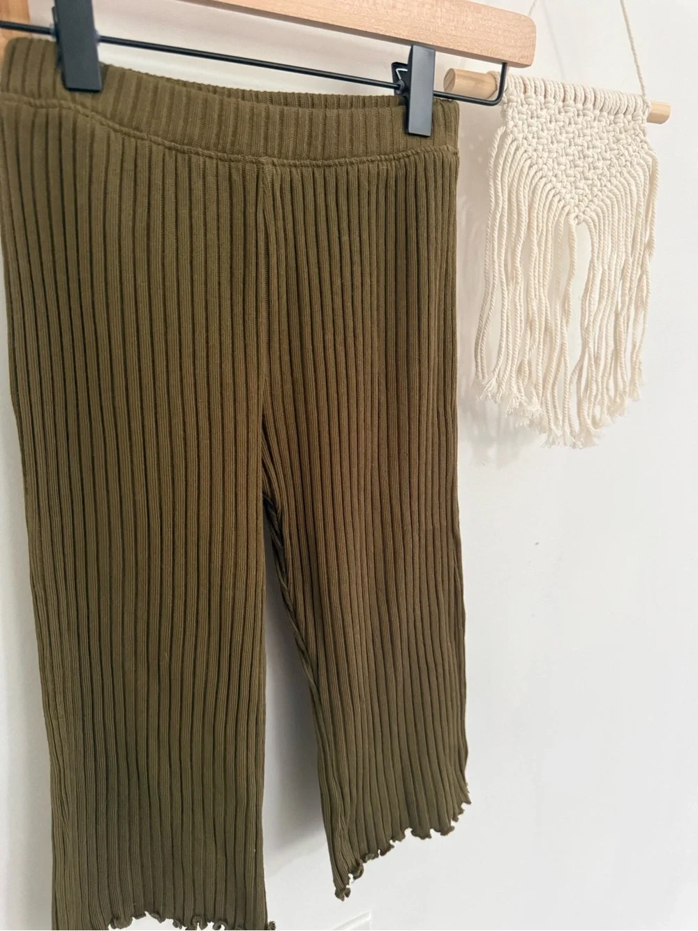 Old Navy - 4T - ribbed wide leg pants